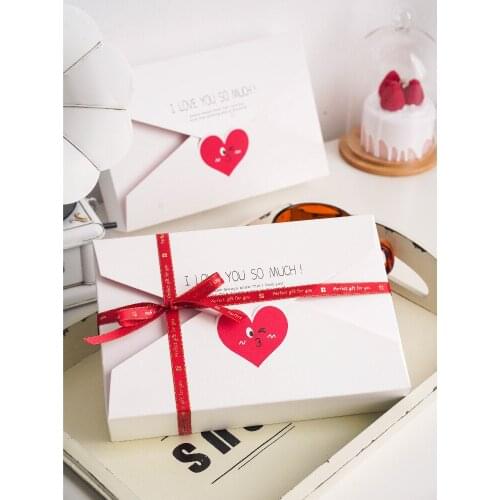 2pcs Paper Gift Box Wedding Party Favors Gift Wedding Box Cake Food Packaging Candy Box Baby Shower Christmas Gift Wrap