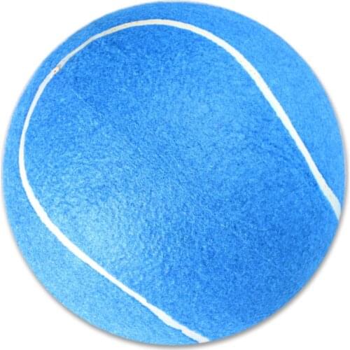 8 Inch Inflatable Tennis Large Signature Tennis Blue Pink Childrens Flannel Ball Wholesale Factory Direct Sales