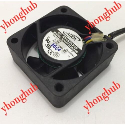 ADDA AD0412LB-D5B 1000H4 DC 12V 0.1A 4-Wire 40x40x15mm Server Cooling Fan