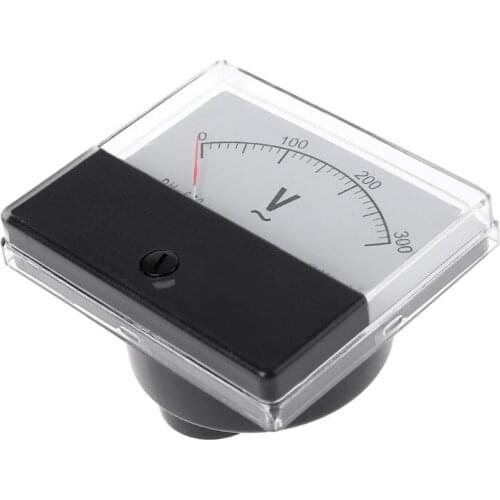 AC 0-300V Analog Panel Meter Voltmeter DH-670 Voltage Gauge Panel Volt Meter