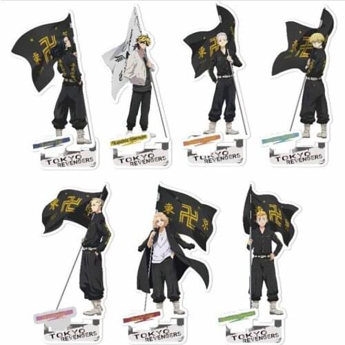 Anime Tokyo Revengers Sano Manjirou Mitsuya Takashi Matsuno Chifuyu Ryuuguuji Ken Acrylic Figure Stand Model Plate Desk Decor