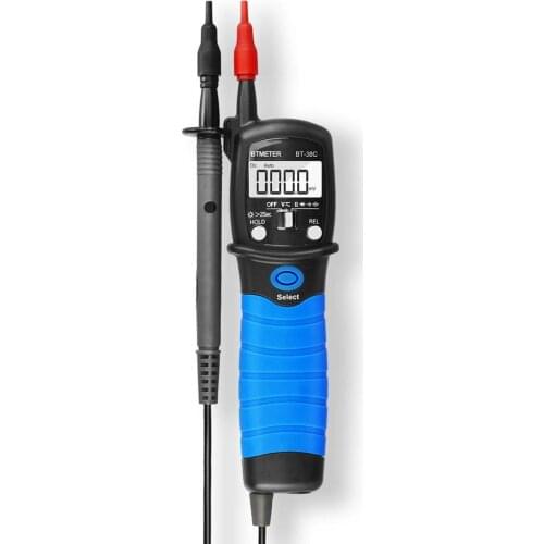 BT-38C Digital Pen Type Multimeter 6000 Counts LCD Back Light Multi-Tester for AC/DC Voltage,Resistance,Capacitance,Diode