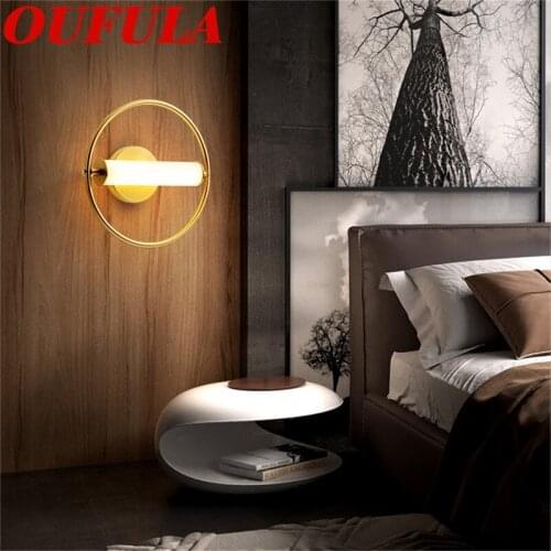 FAIRY Modern Wall Lamps Copper Light Contemporary Creative New Design Indoor Decorative For Living Room Corridor Bedroom Hotel