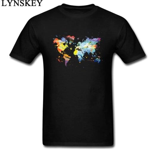 The Colorful World Map Mens Fashion Tee Shirts High Quality Never Fade 3D Print Latvia South Side Serpents Sleeved Clothing