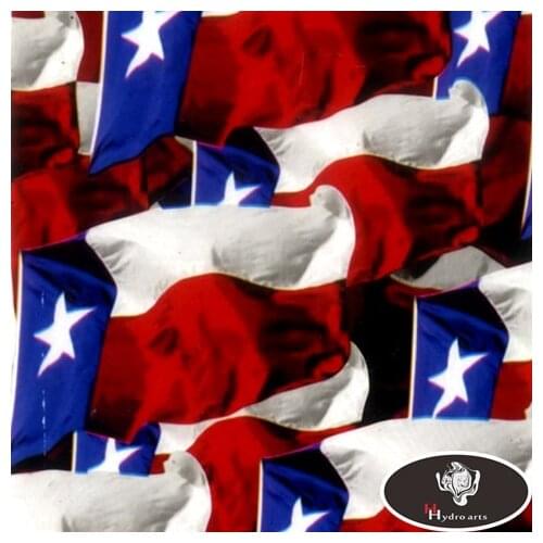 High quality US Flag Design Aqua Print Film Hydrographic Film Water Transfer Printing Film HFY-953 0.5M