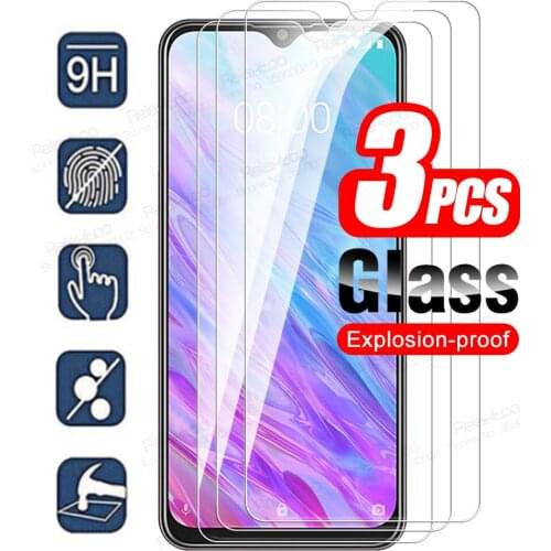3pcs For ZTE Blade 20 Smart Glass Original Screen Protector Blade20 Smart V1050 6.49" Tempered Glass HD 9H Phone Protective Film
