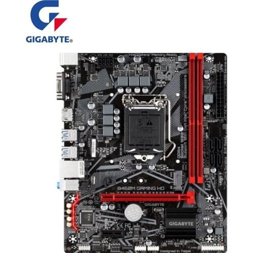 For Gigabyte GA B460M GAMING HD Motherboard LGA 1200 B460 Used Desktop Mainboard Support i3 i5 i7 10400F 10400 10100F 10700K