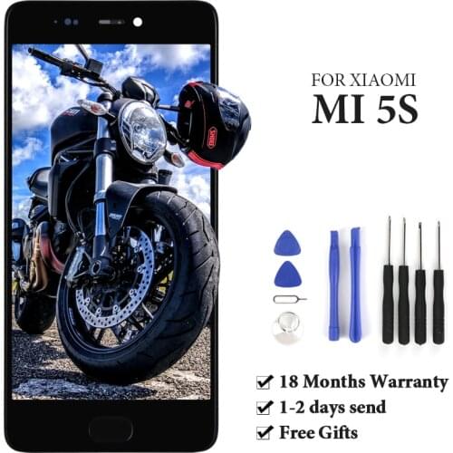 Mobile Phone For Xiaomi MI 5S LCD Display With Touch Screen Assembly With Frame Replacement For Xiaomi MI 5S LCD No Fingerprint