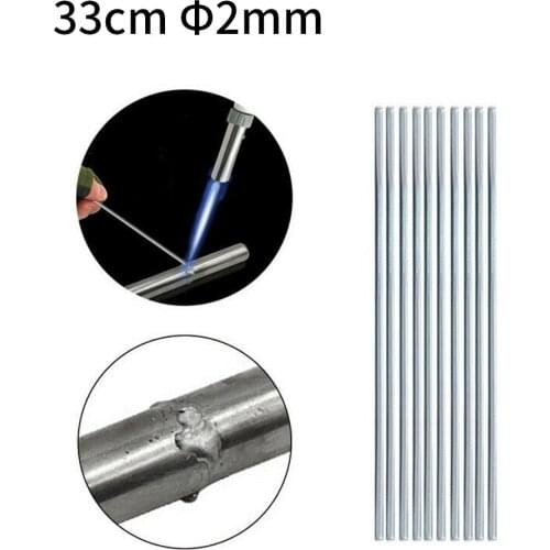 Low Temperature Easy Melt Aluminum Welding Rods Weld Bars Cored Wire 2mm Rod Solder For Soldering Aluminum No Need Solder Powder