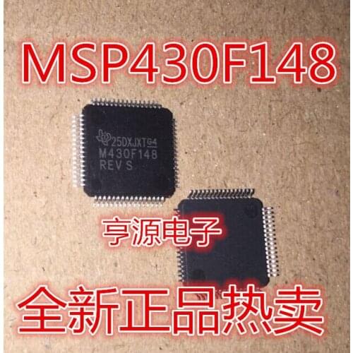 New microcontroller chip M430F148 MSP430F148IPMR MSP430F148 QFP64 feet