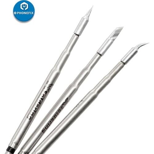 OEM JBC Soldering Iron Tips T12 Series For T26 Welding Station Xsoldering Solder Station Flat/Pointed/Curved Replacement Parts
