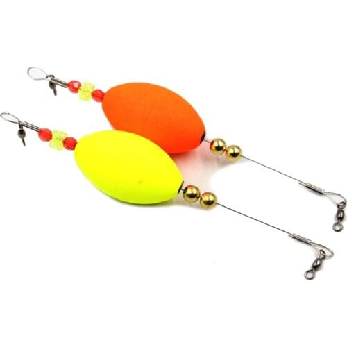 1 Piece Of Fishing Buoy Weighted Pop-up Cork 2 Colors Suitable For Sea Fishing Gear Accessories Fishing Light Stick Buoy