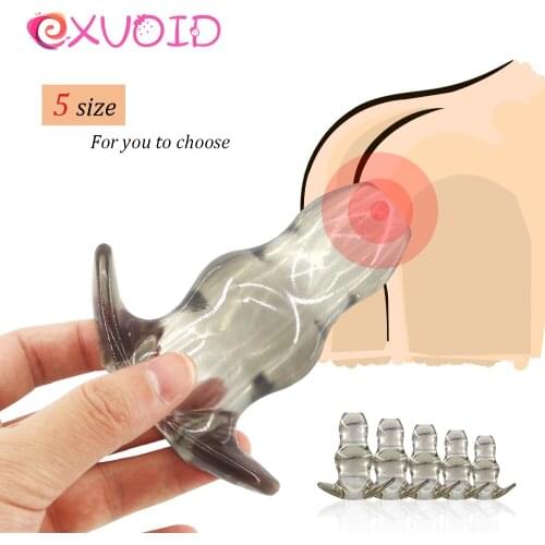 EXVOID Enema Anus Dilator Butt Plug Butt Expansion Sex Shop Sex Toys for Women Men Gay Hollow Anal Plug Adult Products