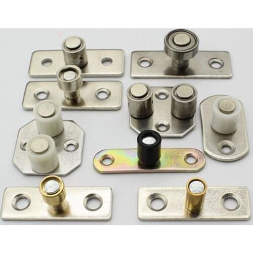 Folding Sliding Door Positioner Sliding Doors Lower Rail Position Guide Pulley Hardware Fittings Parts