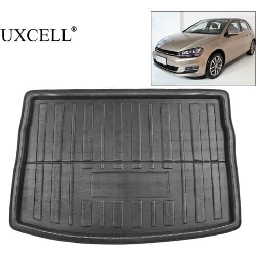UXCELL PE+EVA foam plastic Rear Trunk Boot Liner Cargo Mat Floor Tray Carpet for VW Jetta Sedan Tiguan Golf 6 7 MK7 Polo 09-17