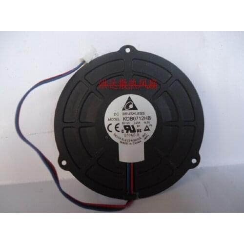 Original DELTA 7 cm kreisel fan KDB0712HB 12 v 0.20A super stumm 3 drähte micro purifier fan