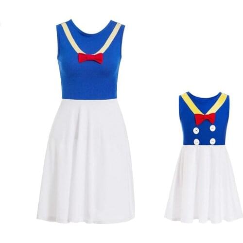 Womens Princess donald Costume Dress Womens Cosplay Costume Princess Dress polka dot Birthday Princess dress minnie snow white