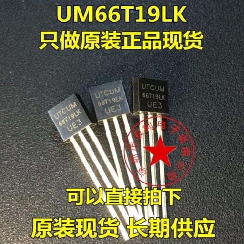 100% New&original In Stock UM66T19LK UM66T-19L 66T19LK TO-92 IC 10pcs/lot