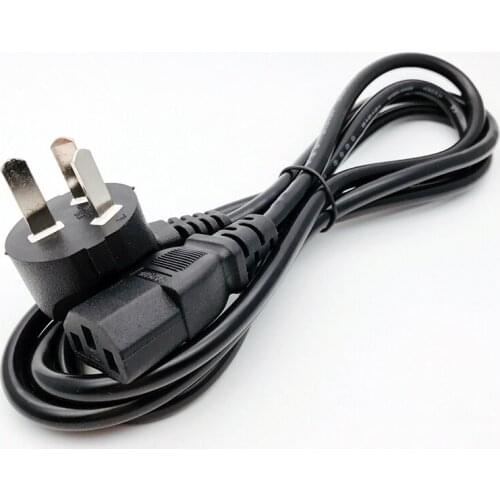 2PCS 1.5m /2m IEC C13 Kettle to AU Plug 3 Pin AC Power Cable Cord Adapter Charger Monitor 10A 250V