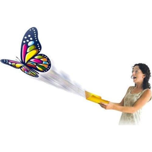 2021 Toys For Children Flying Butterfly Magic Transform Cocoon Into A Flying Butterfly Trick Prop Toy Kids Gift Brinquedo