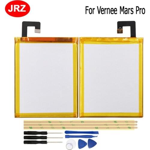 For Vernee Mars Pro Phone Battery For Vernee Mars Pro 3500mAh Hight Capacity 3.8V Top Quality Replacement Batteries with Tools