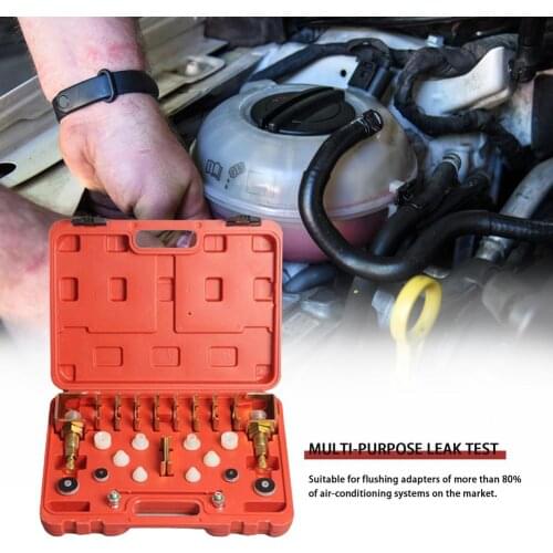 26Pcs Auto Air Conditioning System Leak Detection Tools Car Air Conditioner Refrigerant Pipeline Leak Detection Tool Universal