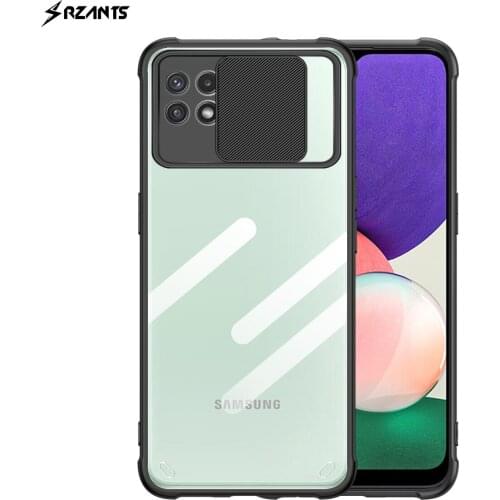 Rzants For Samsung Galaxy A22 5G 4G Case [Lens Protection] Slim Crystal Clear Cover Soft Casing