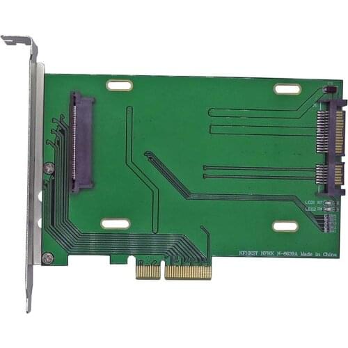 H1111Z Add On Card PCI-E 3.0 x4 Lane to U.2 U2 Kit SFF-8639 Host Adapter for Intel Motherboard 750 2.5" NVMe PCIe SSD Riser Card