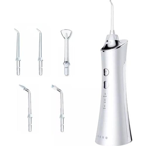 Water Flosser Oral Irrigator Cordless USB Rechargeable Portable Dental Water Jet Waterproof Teeth Cleaner Teeth Whitening Gift