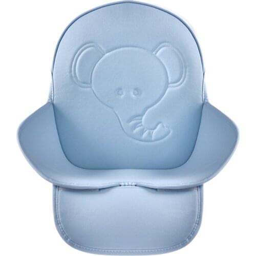 PU Leather Waterproof Universal Highchair Seat Cushion Cover Mat Feeding Chair Cushion Mat For Baby Kids