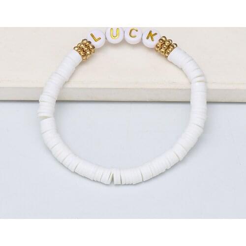 JUJIA White Bracelets
