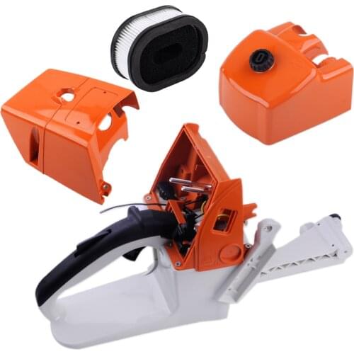 LETAOSK Gas Fuel Tank Housing Filler Cap Rear Handle Fit For Stihl MS660 066 MS650 ChainsawAccessories