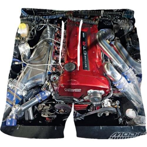 LIASOSO Engine 3d Print Summer Shorts Men Funny Casual Sweat Cool Jogging Women Mens Shorts Basketball Shorts Men-13