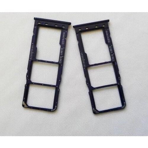 Sim Card Tray SD Reader Holder For Samsung Galaxy A10 A105F A105 SIM Card Tray Slot Repair Part