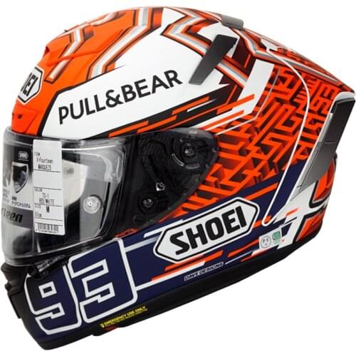 Full Face Motorcycle helmet X14 93 Marquez BLUE ants Helmet helmet Riding Motocross Racing Motobike Helmet