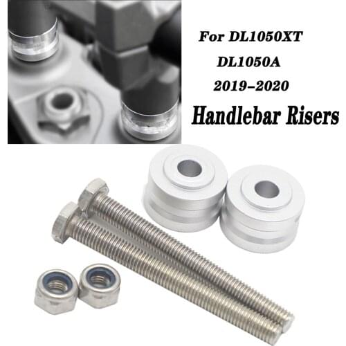 NEW Motorcycle Accessories For Suzuki DL1050XT DL1050A V-Strom V Strom VSTROM DL1050 CNC Handlebar Risers Height Up Adapters