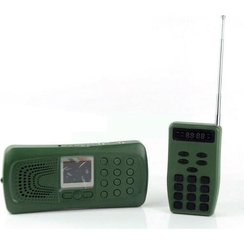 Hunting MP3 Player Bird Decoy Bird Caller Remote Control 20W Speaker+Flashlight MP3 PLAY Game Caller 100g2280