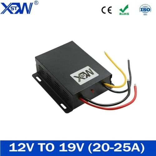 DC DC 12V to 19V Voltage Converter Step up Regulator Module 12 Volt to 19 Volt 19V 20A 180W 25A 475W Car Laptop Power Supply