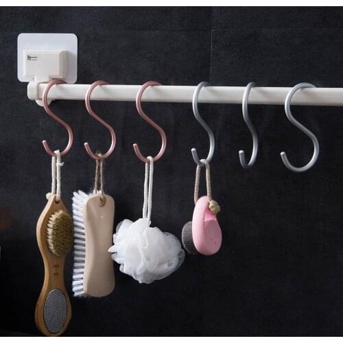 S Hooks Multi-Purpose 2020 bathroom towel hooks hanging clothes new for living room bedroom kitchen