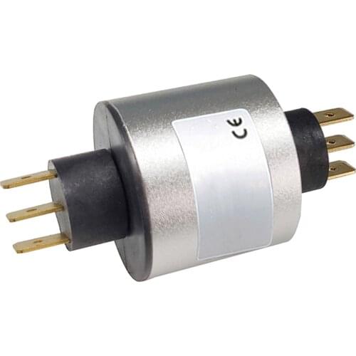 Taidacent SRC032-2 SRC032-3 SRC032-4 Conductive Electric Joint Rotating Connector Through Bore Pin Connection Slip Ring