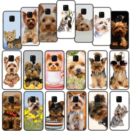 Terrier Dog Puppy Soft Cover Case for Huawei Mate 30 20 Lite Y6 Y7 Pro P Smart Z Plus