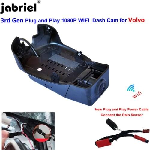 New Plug and Play Hidden Wifi HD 1080P Car DVR Dash Camera Driving Recorder EDR for Volvo XC60 S90 V90 2017 2018 2019 2020 2021