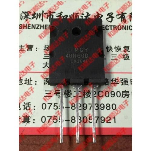 10pcs MGY40N60D TO-264 IGBT 600V 40A TO-3PL