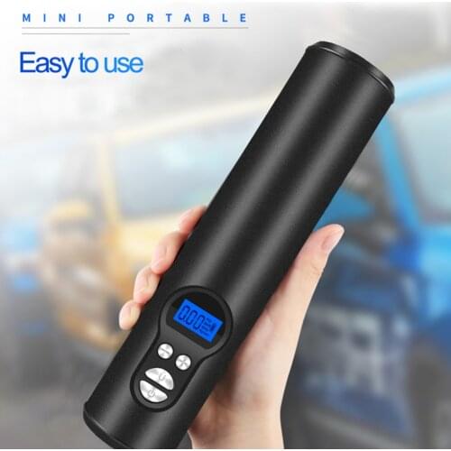 150PSI Car Tyre Inflator LED Lighting Tire Inflatable Pump Portable Air Compressor for Cars Wheels Bicycle Tires Electric