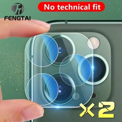 2Pcs Tempered Protective Glass for IPhone 11 12 Pro Max Mini Camera Protector Glass 11pro 12pro Max 11 12 Mini Phone Accessories
