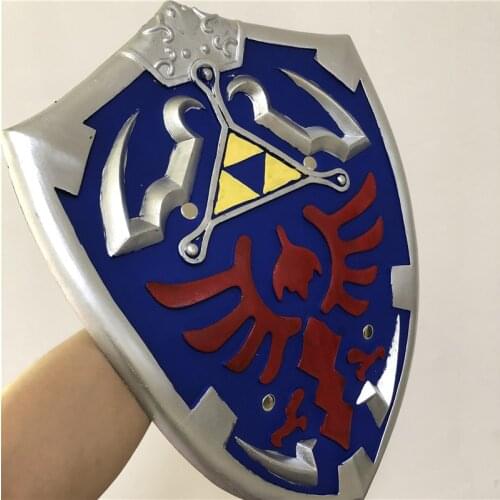 34*45cm Game 1:1 Shield Link Safety PU Material Weapon Kids Gift Role Play Gift