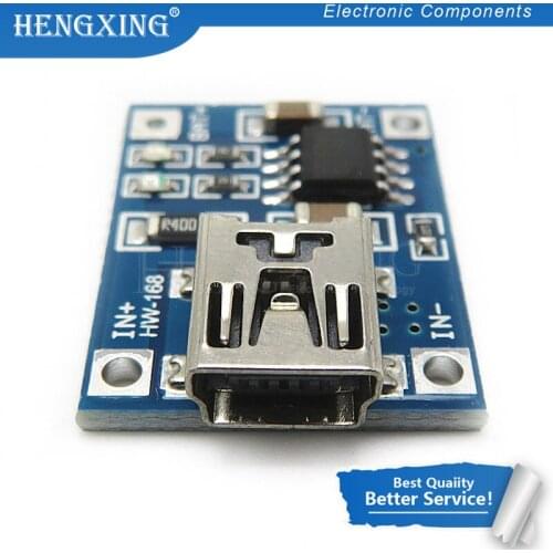 5pcs/lot TP4056 1A Mini Port Mike USB Lipo Battery Charging Board Charger Module lithium battery DIY In Stock