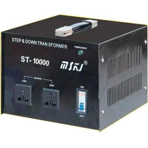 Fast Shipping 10000W 220v to 110v or 110V to 220V Voltage Converter Transformer Converts