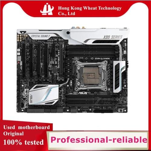 For ASUS X99-DELUXE/USB3.1 Motherboard Socket LGA 2011 V3 DDR4 SATA III For Intel X99 Original Desktop Used Mainboard