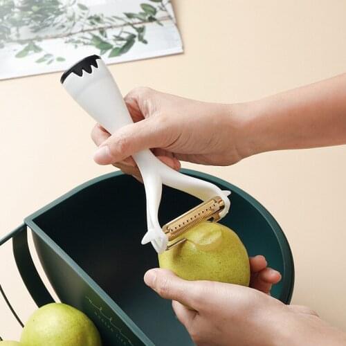 Double-sided Stainless Steel Peeling Knife Potato Peeler Hand Grater for Vegetables Mandoline Slicer Fruit Kitchen Tools Slicer
